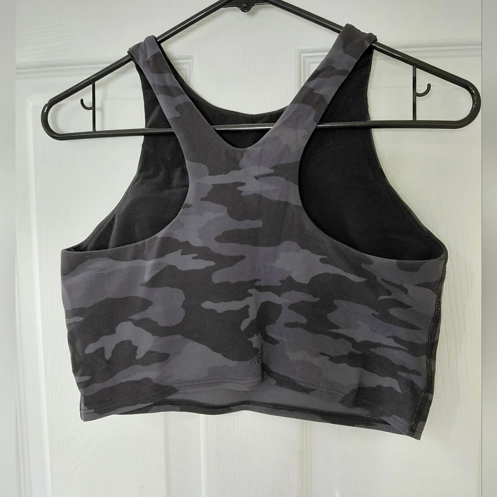 Atleta Women Size EL Camo Print Women's Crop Top - Picture 2 of 6